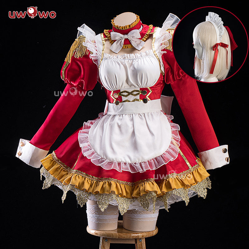 INSTOCK S-3XL Uwowo Game Fate/Grand Order FGO Nero Maid Cosplay Costume