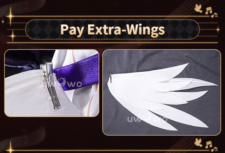 【Clearance Sale】[Last Batch]【In Stock】Uwowo Game Honkai Star Rail Fanart Robin Idol Performance Cosplay Costume