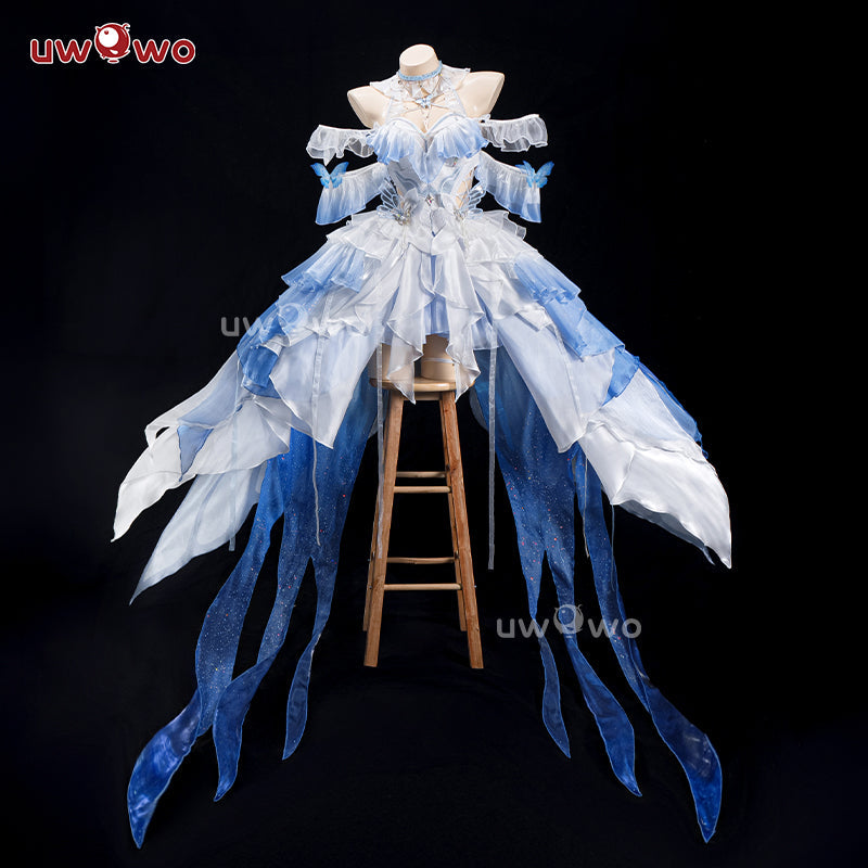 INSTOCK Uwowo Game Wuthering Waves Shorekeeper Fanart Oath Wedding Gown WuWa Cosplay Costume