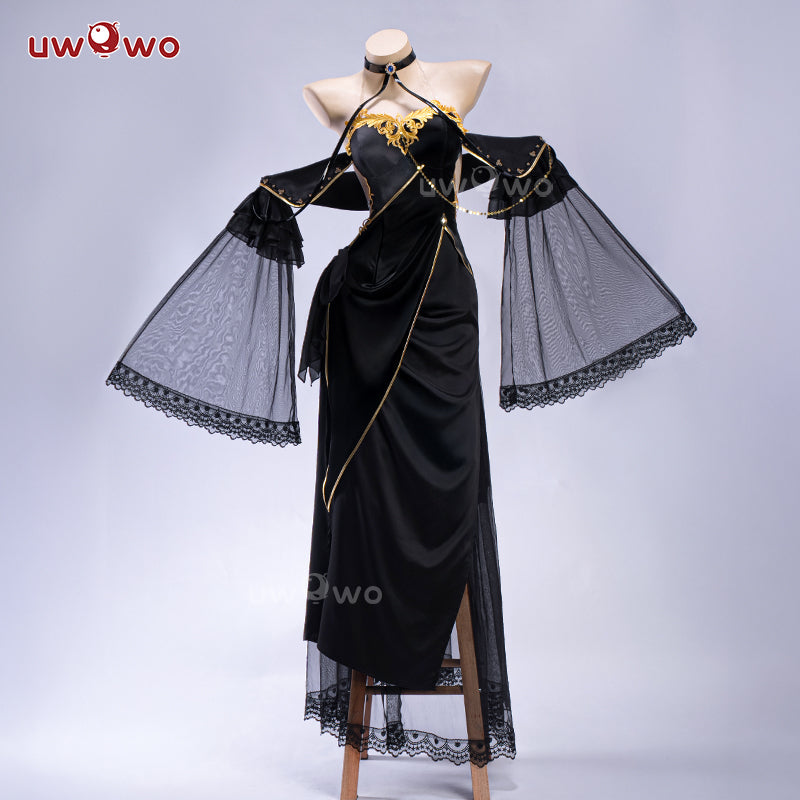 [Last Batch] S-3XL INSTOCK-Uwowo Code Geass: C.C. CC Black Gown Cosplay Costume