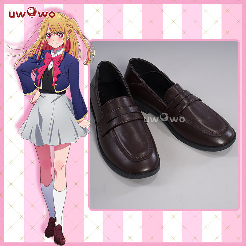 【Clearance】Uwowo Anime Oshi no Ko Cosplay Shoes Ruby Hoshino Cosplay Shoes