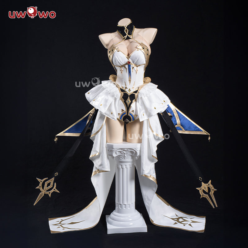 INSTOCK Uwowo Game Fate/Grand Order FGO Ishtar Bride Oath Fanart Cosplay Costume S-3XL