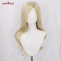 Uwowo Game Coven Female Cosplay Wig Long Yellow Hair