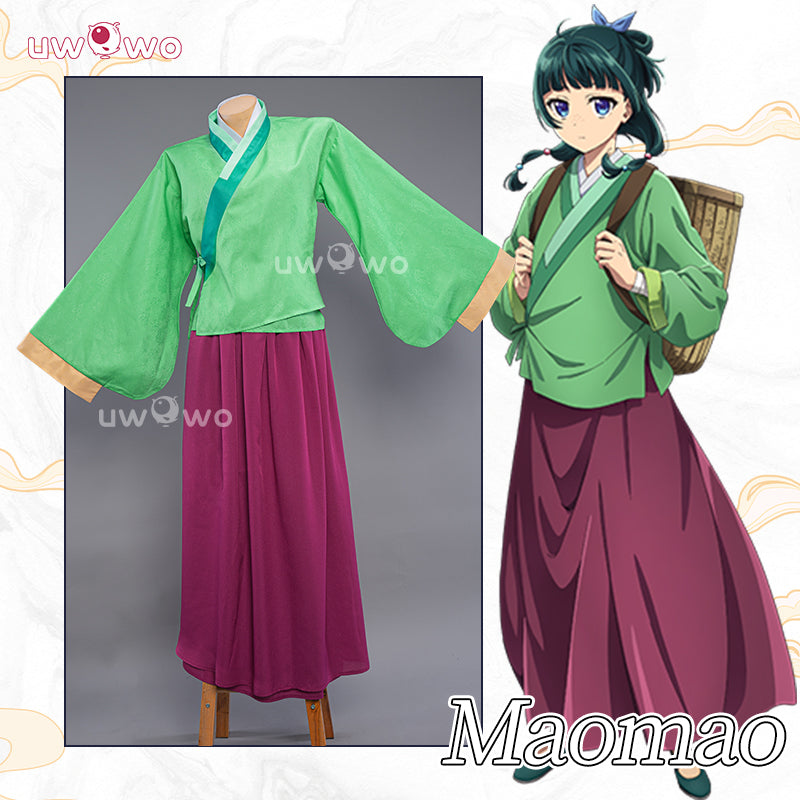 【Clearance】Uwowo Collab Series: Anime The Apothecary Diaries Plus Size Maomao Cosplay Costume
