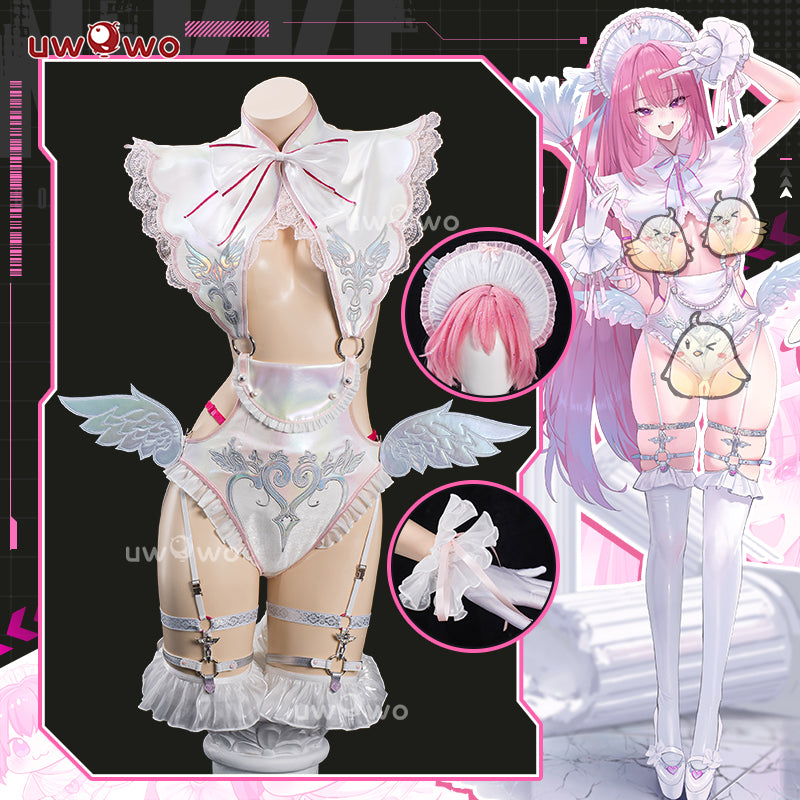 JUL PRESALE Uwowo Game NIKKE Dorothy Angelic Maid Fanart Cosplay Costume S-3XL