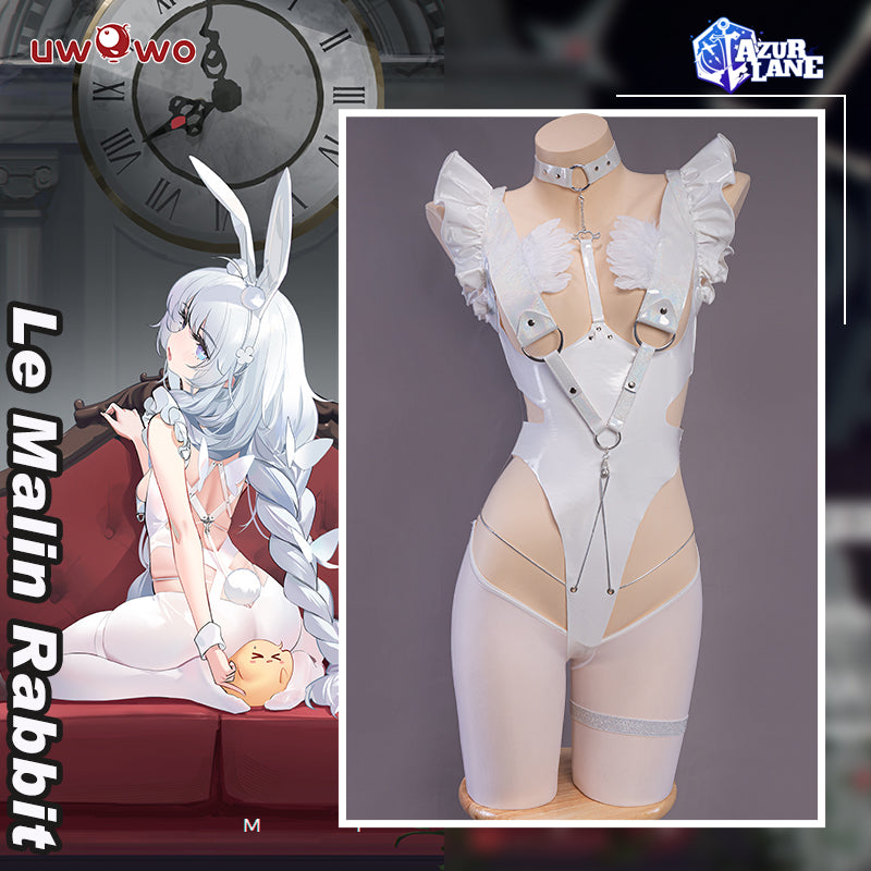 INSTOCK Uwowo Game Azur Lane Live 2D Le Malin Rabbit Bunny Cosplay Costume