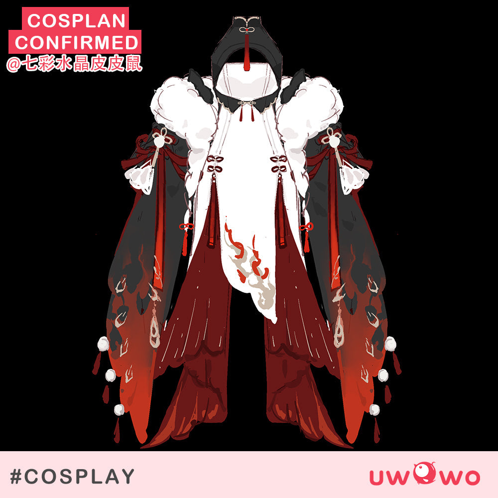 INSTOCK S-3XL Uwowo Game Wuthering Waves Changli Chinese Style Fanart Cosplay Costume