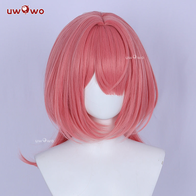 Uwowo Game Zenless Zone Zero Ramiel Cosplay Wig Short Pink Hair