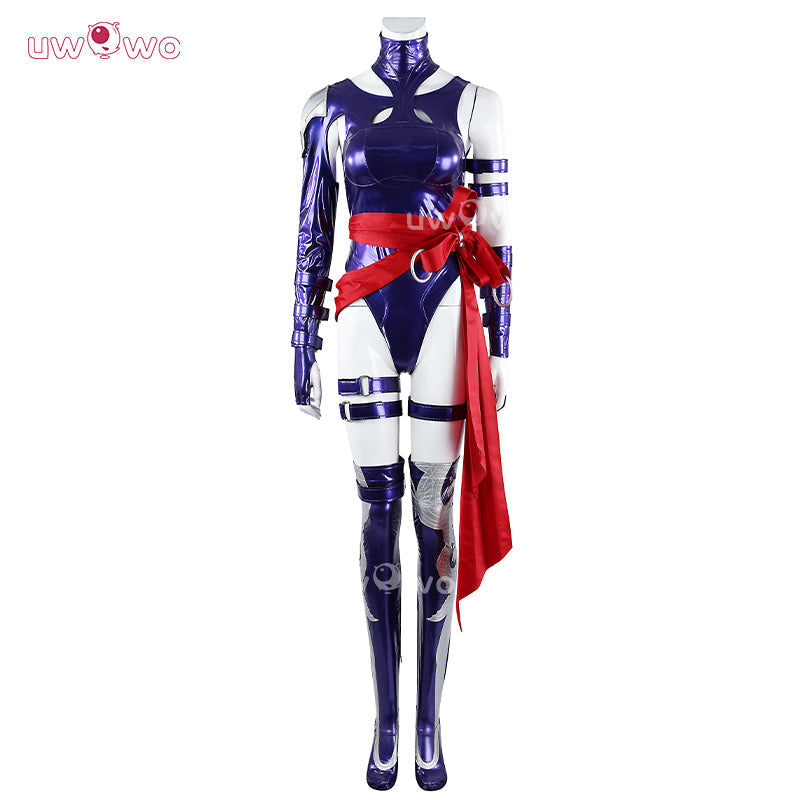 Uwowo Collab Series: Game Cosplay Women Bodysuit Blue Costume
