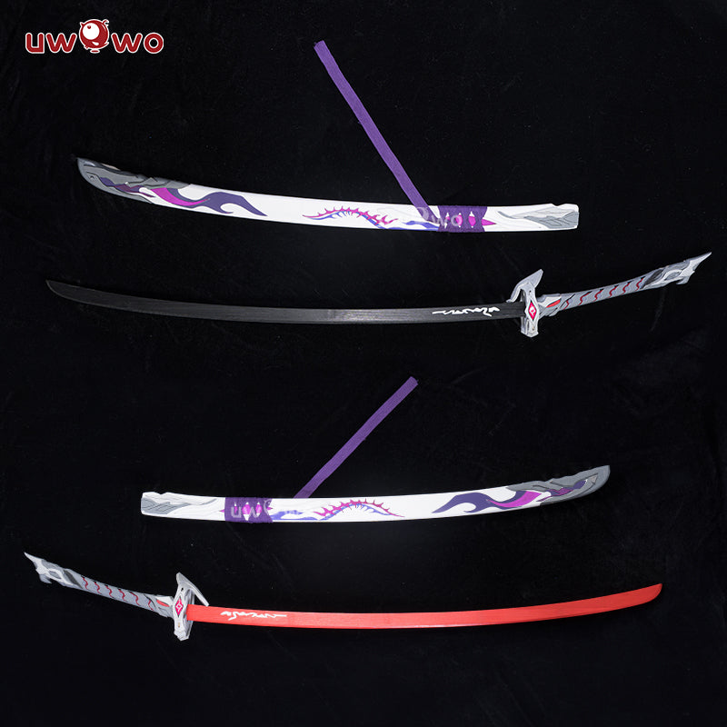 【Clearance】Uwowo Honkai Star Rail Props Acheron Cosplay Weapon Sword