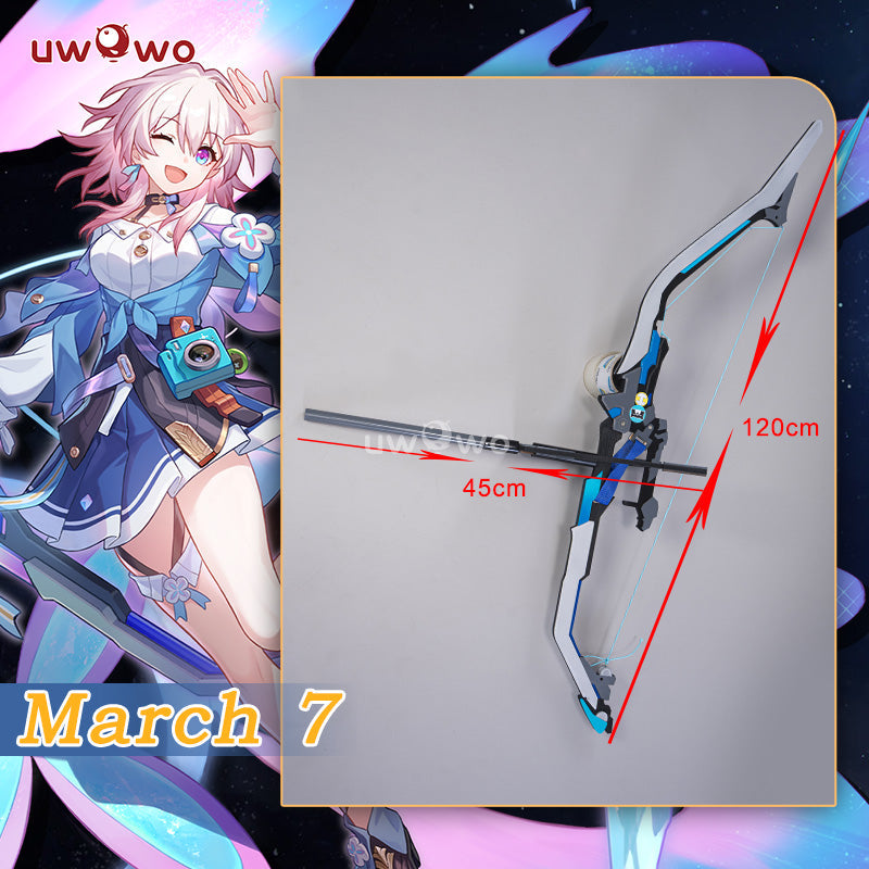 【Clearance】Uwowo Honkai Star Rail Props March 7th Ice Preservation HSR Cosplay Prop Arrow Weapons