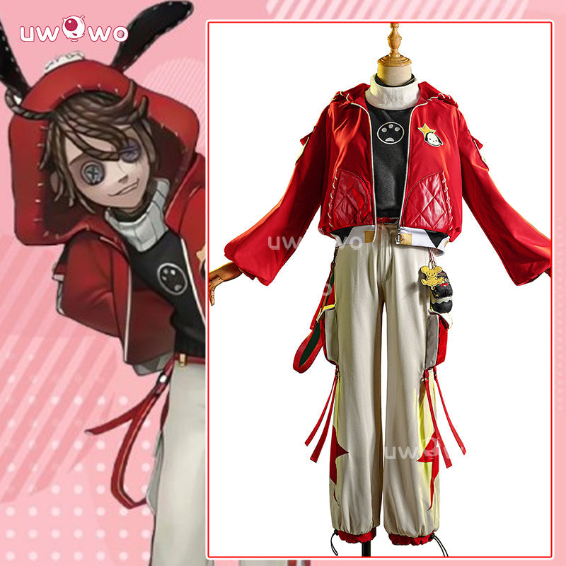 【Clearance】Uwowo Collab Series: Identity V Prisoner Luca Balsa S Collab Red Jacket Cosplay Costume