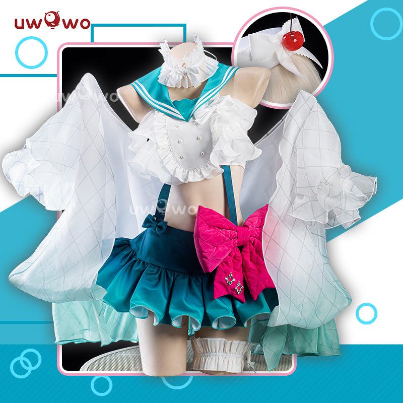 [Last Batch]【In Stock】Uwowo V Singer Melon Soda Float Ver Cosplay Costume