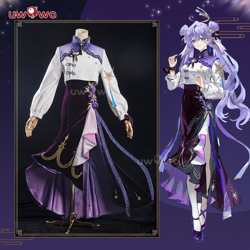[Last Batch] 【In Stock】Uwowo Game Honkai Star Rail Robin Chinese Style Dress Cosplay Costume