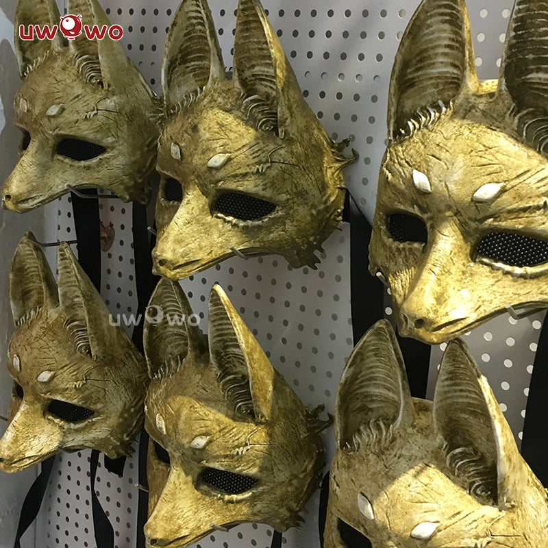 Uwowo Collab Series: Horror Game Fox Man Mask Kimono Cosplay Costume  XS-3XL
