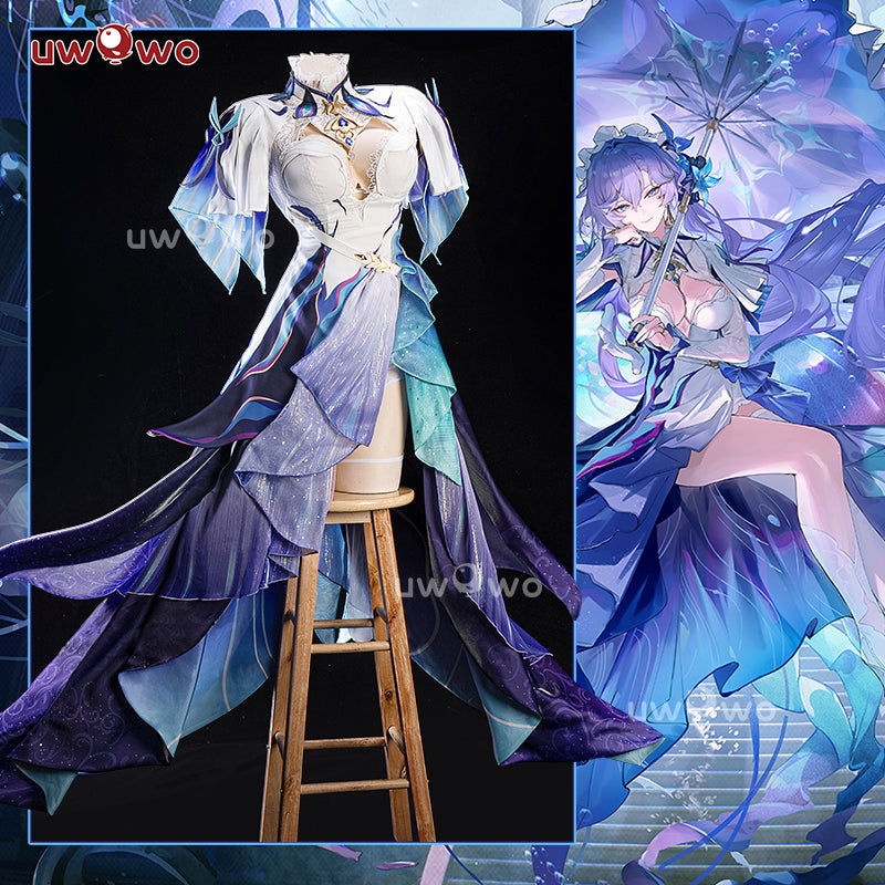 INSTOCK S-3XL Uwowo Wuthering Waves Cantarella Jellyfish Cosplay Costume