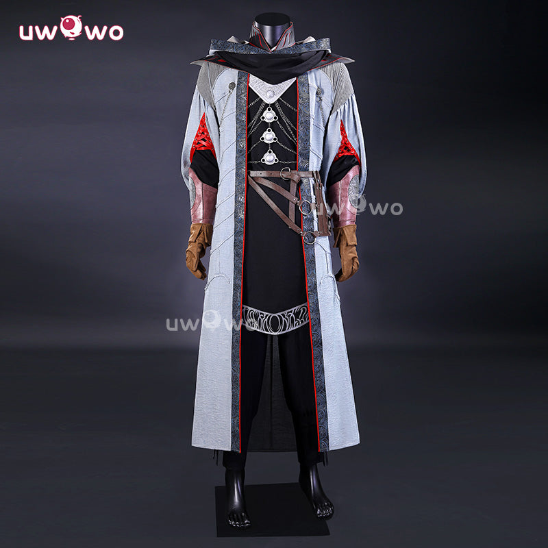 Uwowo Collab Series: Scholar Elden Ring Nightreign Game Male Cosplay Costume S-3XL