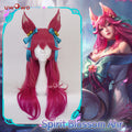 Uwowo Game Fox Cosplay Wig With Ears Long Hair
