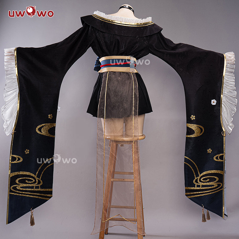 SEP PRESALE Uwowo Genshin Impact Fanart Ayaka 'Yakuza Princess' Kimono Style Cosplay Costume