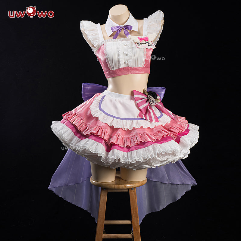 S-3XL Uwowo Game NIKKE Dorothy Café Maid Cosplay Costume