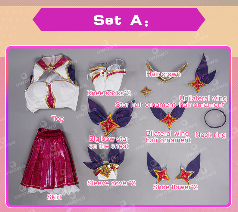 【Special Discount】INSTOCK Uwowo Game Star Guardian SG Christmas Cosplay S-3XL