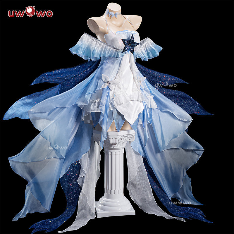 INSTOCK Uwowo Game Wuthering Waves Shorekeeper Fanart Waterside Dream Gown WuWa Cosplay Costume