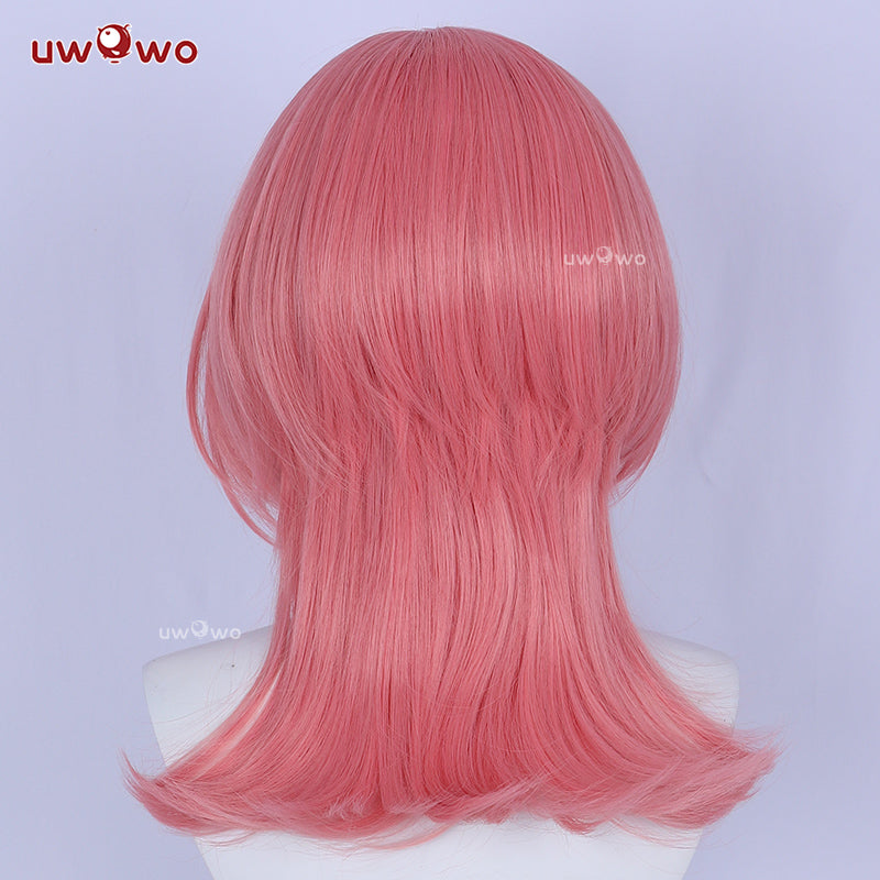 Uwowo Game Zenless Zone Zero Ramiel Cosplay Wig Short Pink Hair