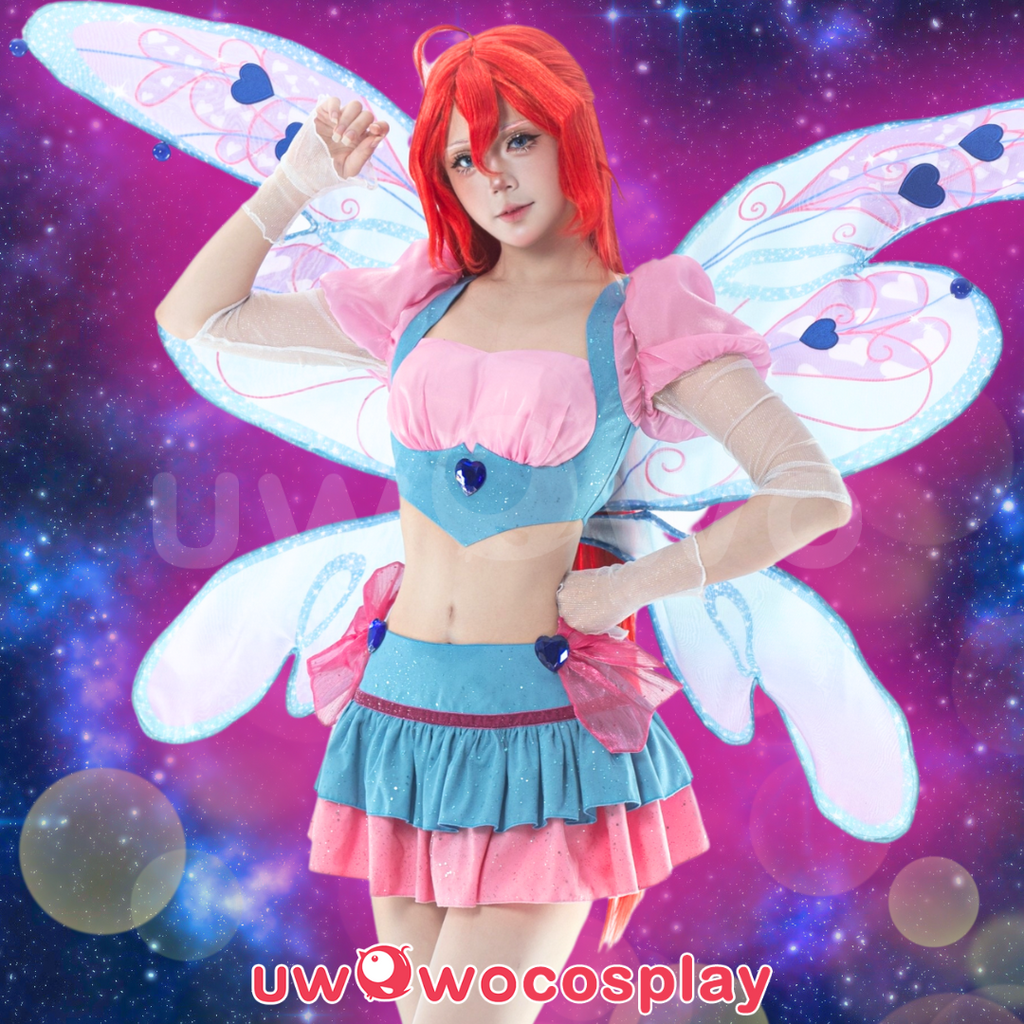 [Last Batch] Uwowo BLM Fairy Wings S4 Cosplay Costumes