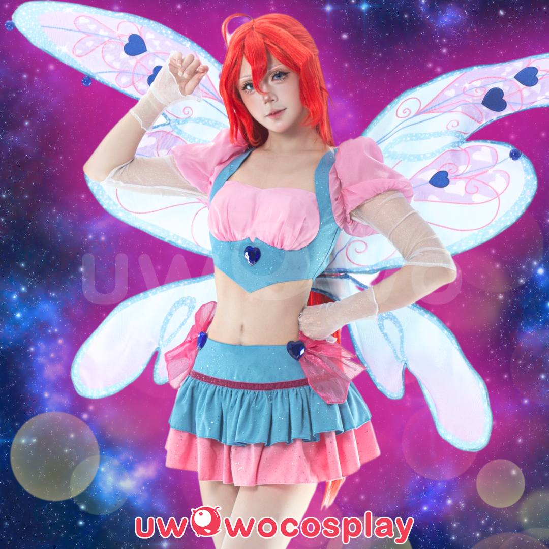 [Last Batch] Uwowo BLM Fairy Wings S4 Cosplay Costumes