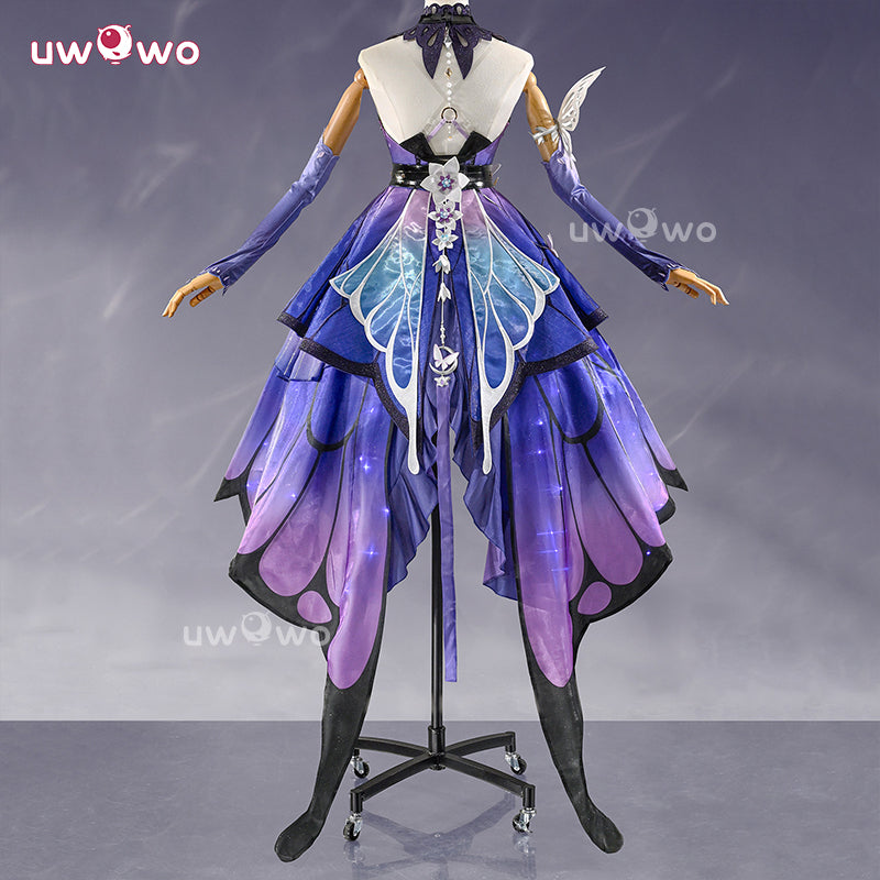 Uwowo Collab Series: Deluxe Castorice Skin Gossamer Flutter Honkai Star Rail Cosplay Costume S-2XL