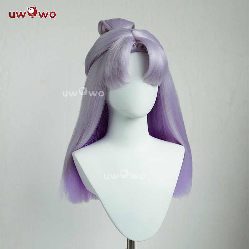 Uwowo Game  Blossom Cosplay Wig Long Purple Hair