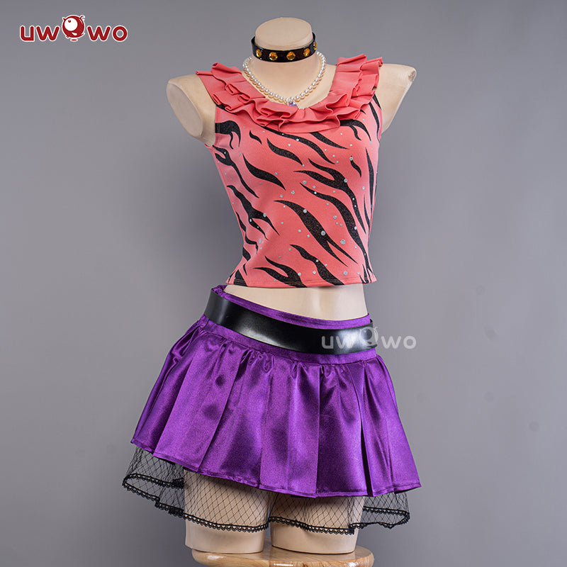 INSTOCK S-3XL Uwowo Clawdeen Wolf G1 Dress Halloween Cosplay Costume