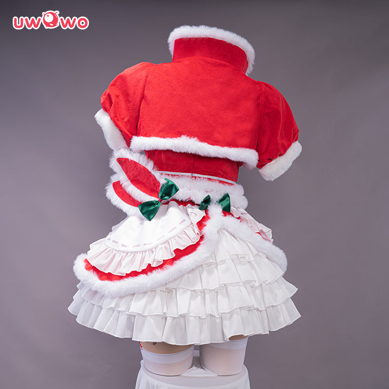 INSTOCK Uwowo Game Re:Zero Lost in Memories Rem Christmas Ver. Cosplay Costume
