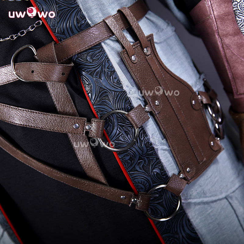 Uwowo Collab Series: Scholar Elden Ring Nightreign Game Male Cosplay Costume S-3XL