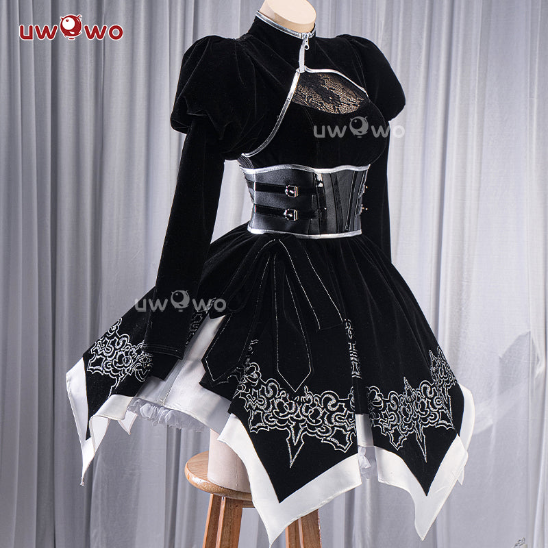 INSTOCK Uwowo A2 Past Number Two YoRHa: Pearl Harbor Descent Record Cosplay Costume