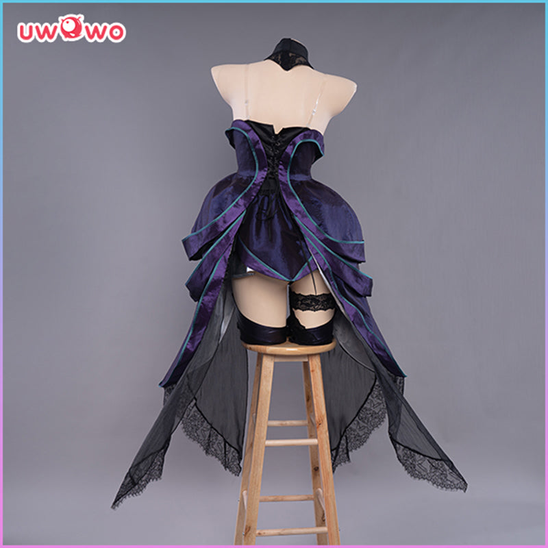 [Last Batch] 【In Stock】Uwowo Game LOL Withered Rose Syndra Cosplay Plus Size Costume