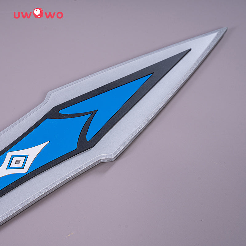 【Clearance】Uwowo Game Genshin Impact Weapons Eula Song of Broken Pines Cosplay Props Claymores Props