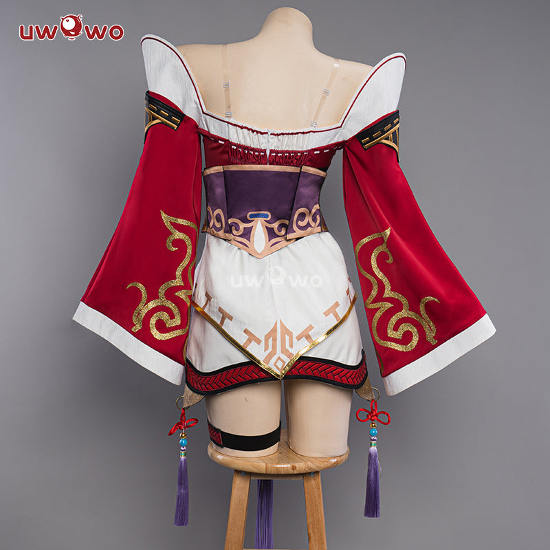 INSTOCK Uwowo Game Champion Nine Tailed Fox Wild Rift WR ASU Halloween Cosplay Costume