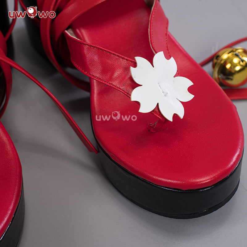【Clearance】Uwowo Game Honkai: Star Rail Sparkle Hanabi Cosplay Shoes Clogs