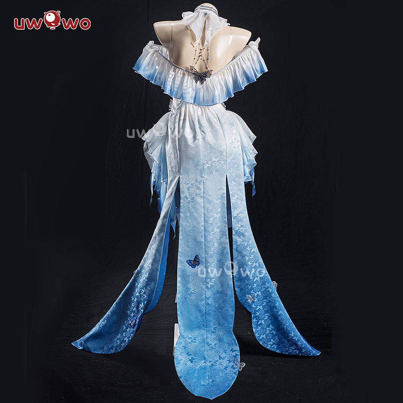 INSTOCK S-3XL Uwowo Game Wuthering Waves Shorekeeper Fanart Qipao Gown WuWa Cosplay Costume