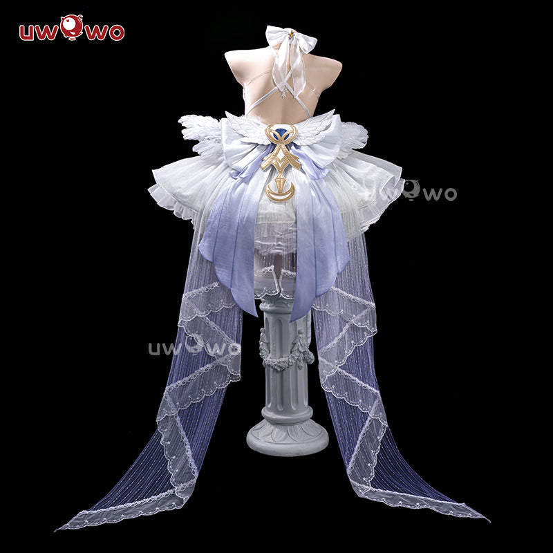 JUL PRESALE Uwowo Genshin Impact Columbina Ballet Fanart White Swan Cosplay Costume