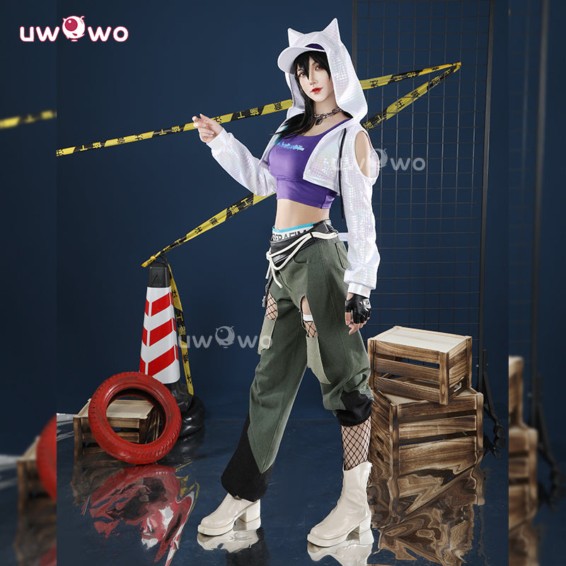Uwowo Collab Series: Game Fearless Ashe Cosplay Costume XS-XXL