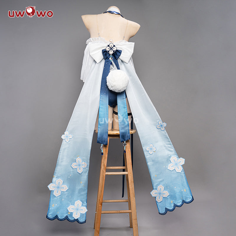 【Clearance】[Last Batch] Exclusive Uwowo Genshin Impact Fanart Guizhong Cute Bunny Suit Cosplay Costume