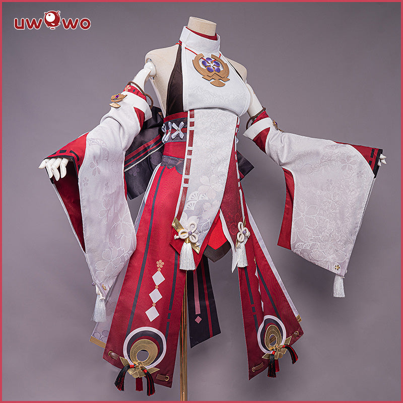 【Special Discount】INSTOCK Uwowo Game Genshin Impact Inazuma Yae Miko Cosplay Costume