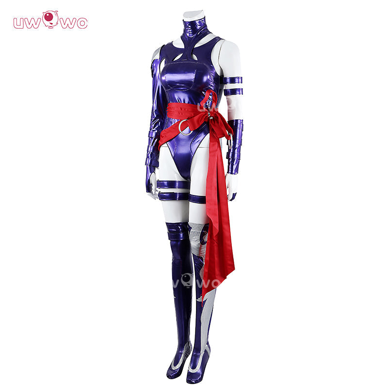 Uwowo Collab Series: Game Cosplay Women Bodysuit Blue Costume