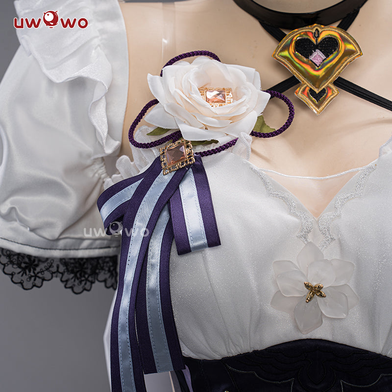 INSTOCK S-3XL Uwowo Honkai Impact 3rd: Elysia Maid Miss Pink Elf Dress Cosplay Costumes