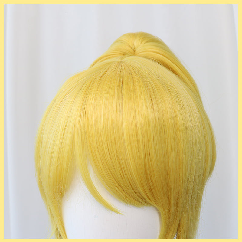 Uwowo Love Live! School Idol Project µ's Eli Ayase Lovelive LL 35cm Gold Short Hair