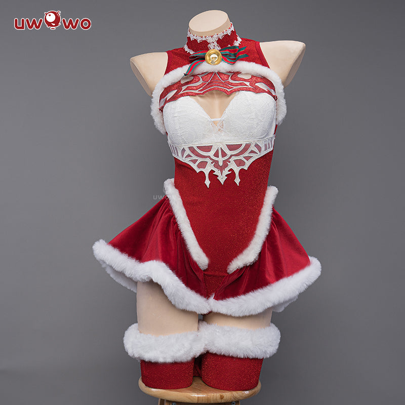 INSTOCK S-3XL Uwowo 2B Red Holiday Christmas Cosplay Costume