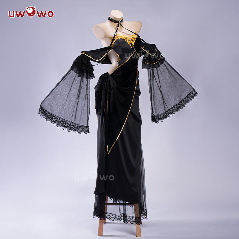 [Last Batch] S-3XL INSTOCK-Uwowo Code Geass: C.C. CC Black Gown Cosplay Costume