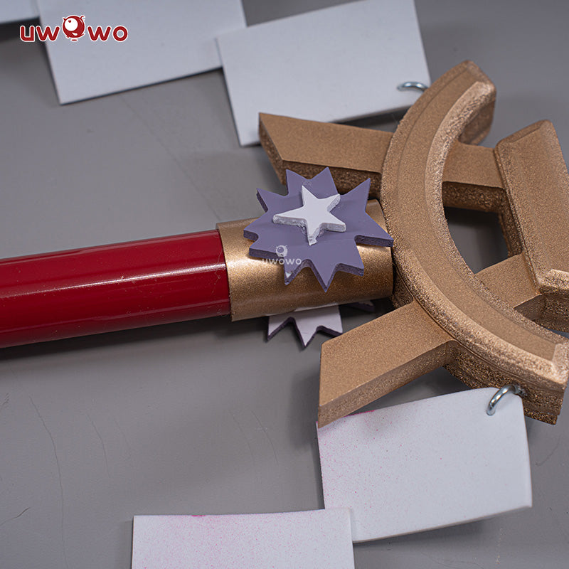 Uwowo Game Genshin Impact Yae Miko Cosplay Props Kami Gohei Wand Yae Miko Weapon